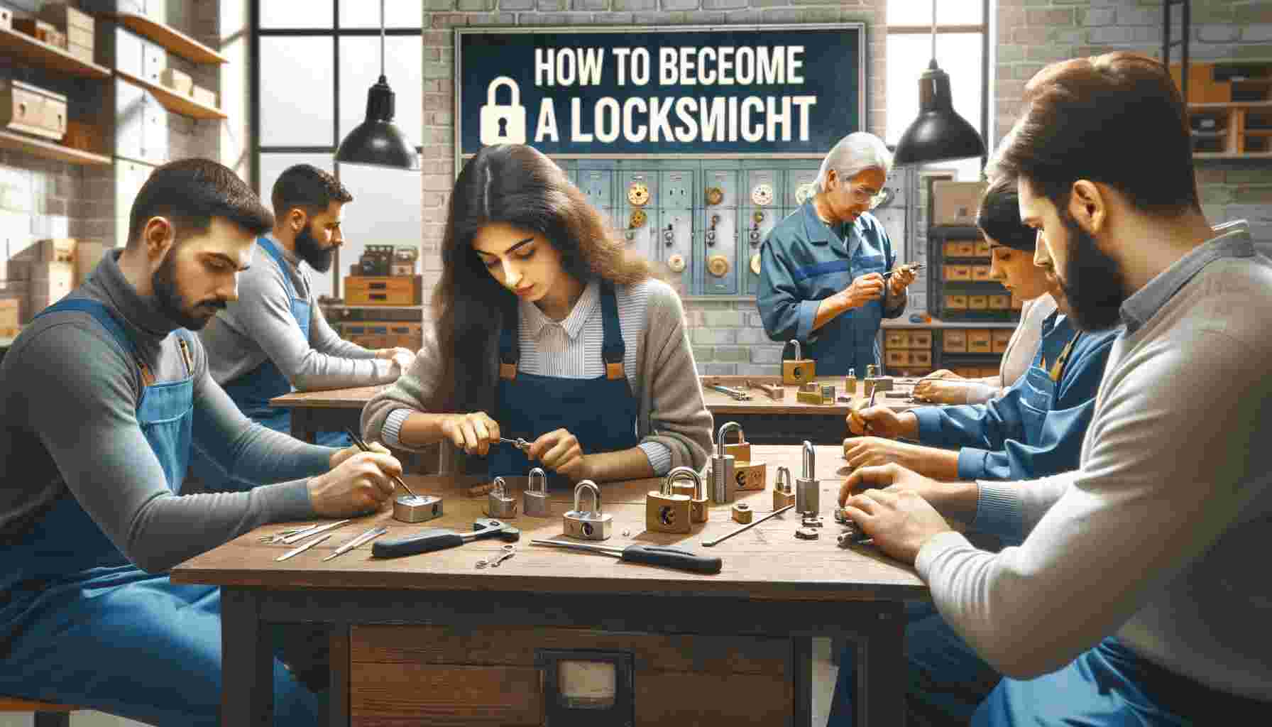 Comment devenir serrurier, les étapes, la formation et les compétences requises